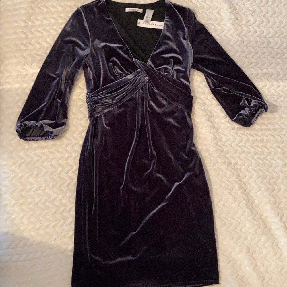 Laundry by Design Graphite Gray Dress